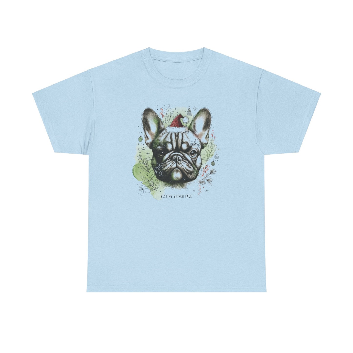 Frenchie Resting Grinch Face - WhimsyInkWear