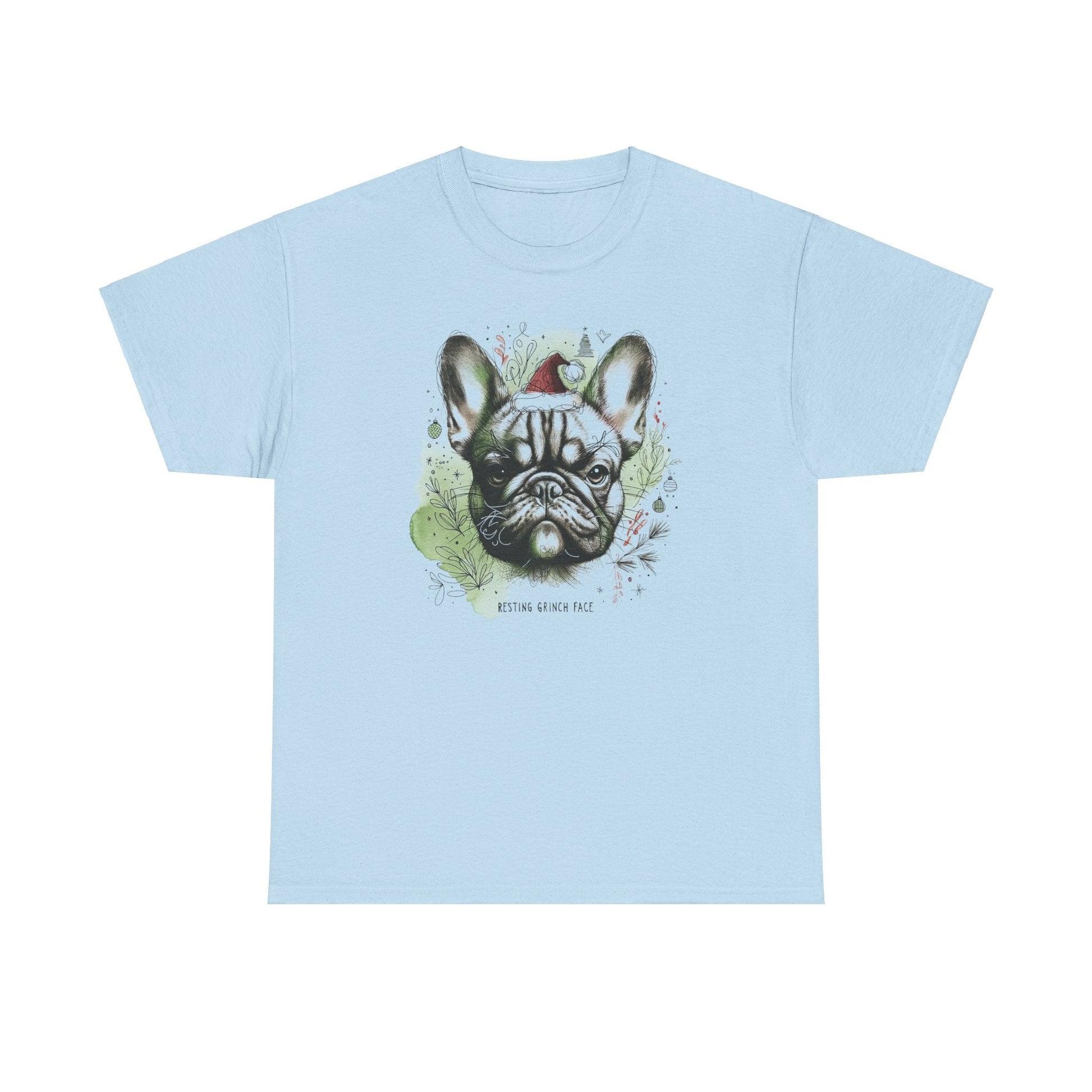Frenchie Resting Grinch Face - WhimsyInkWear