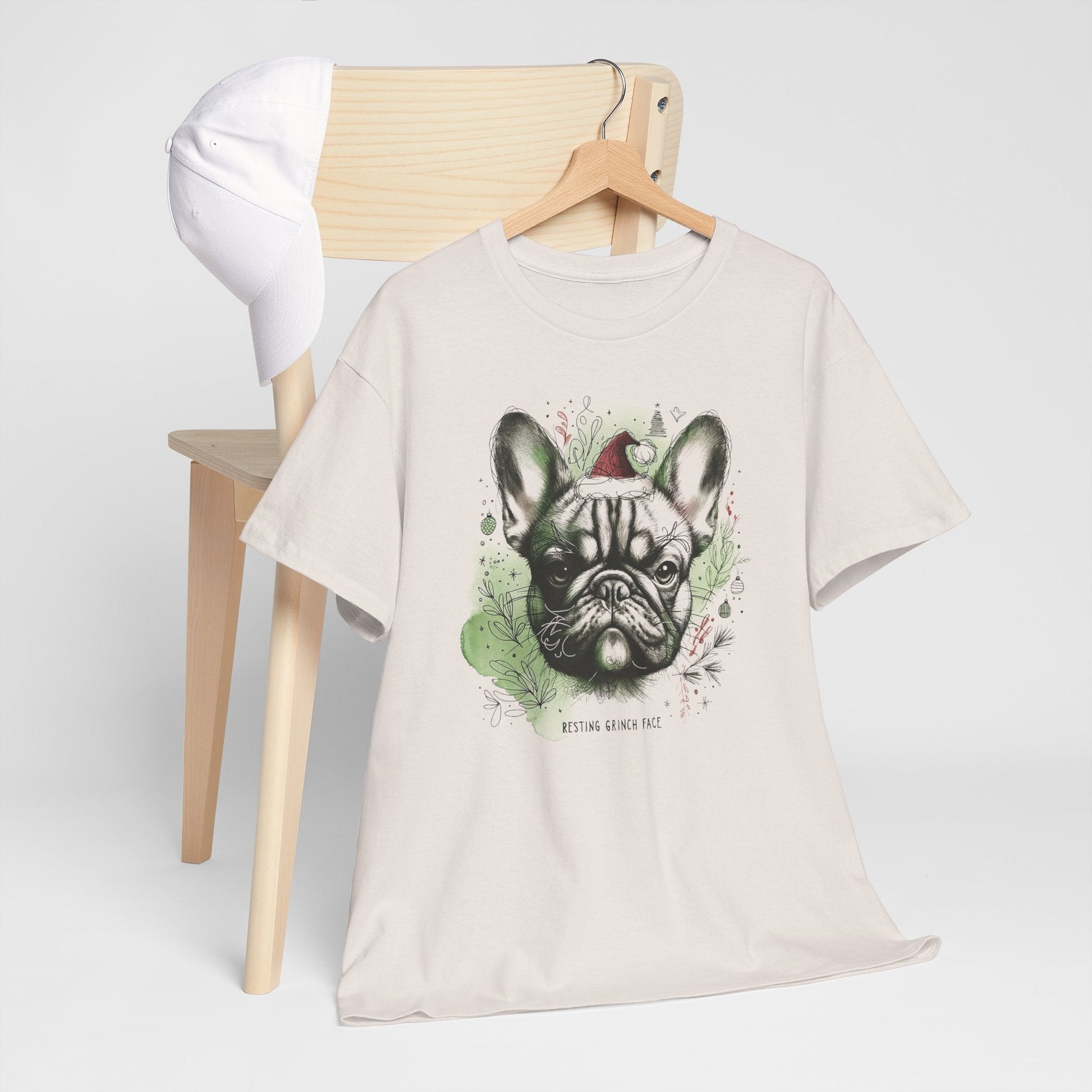 Frenchie Resting Grinch Face - WhimsyInkWear