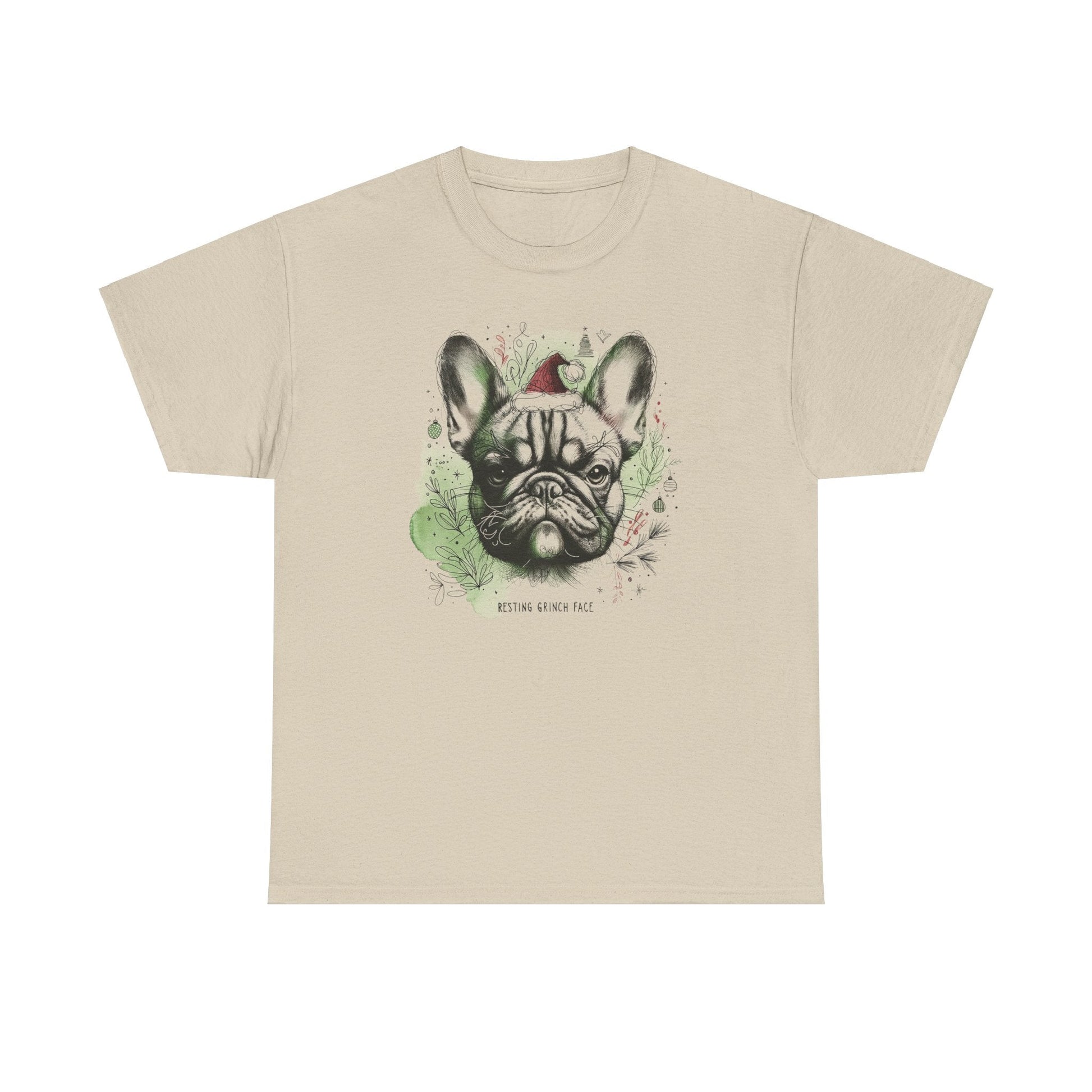 Frenchie Resting Grinch Face - WhimsyInkWear
