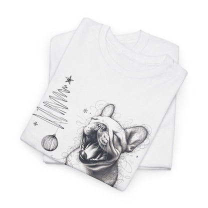 Frenchie Under the Christmas Tree - WhimsyInkWear