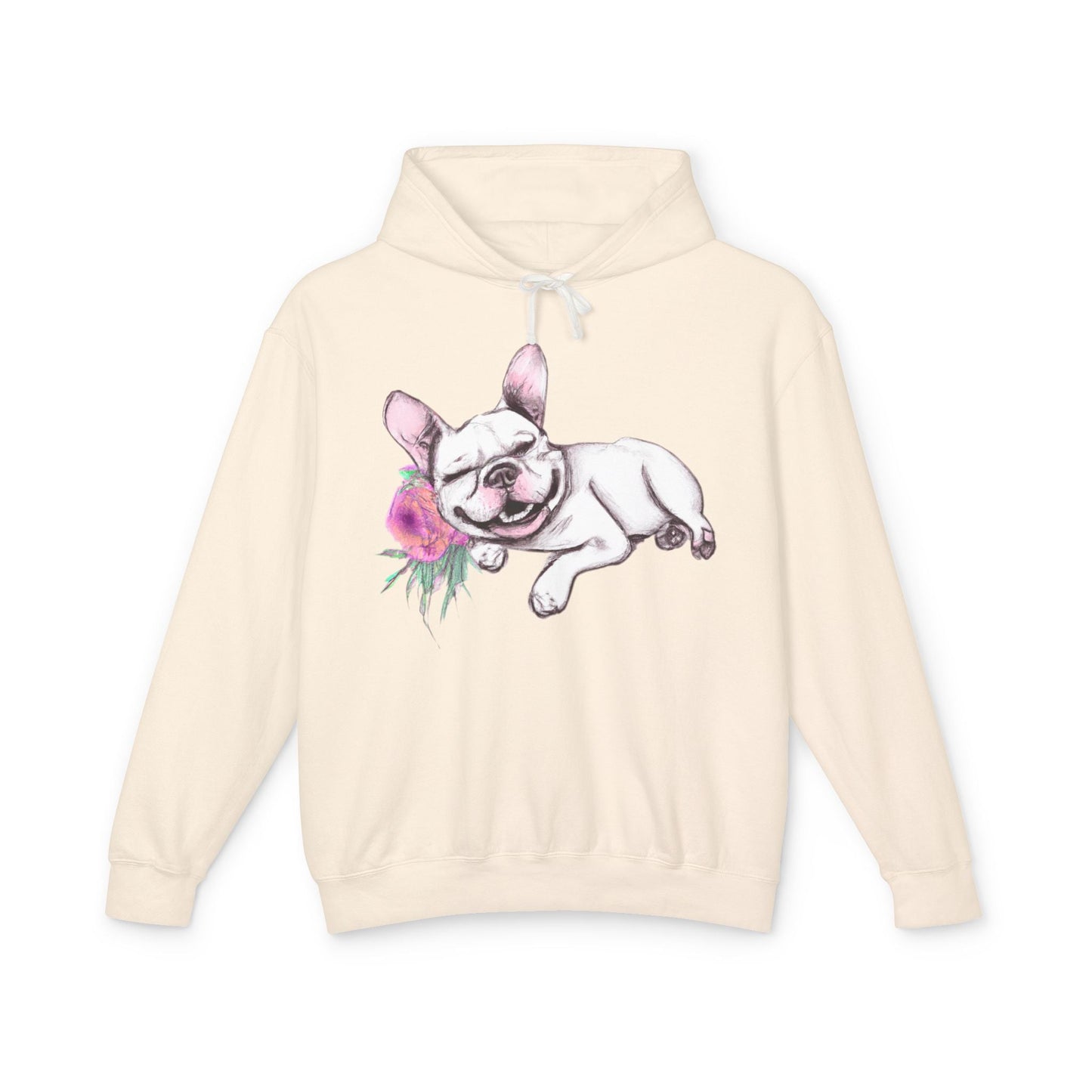 Frenchie with a Rose - WhimsyInkWear