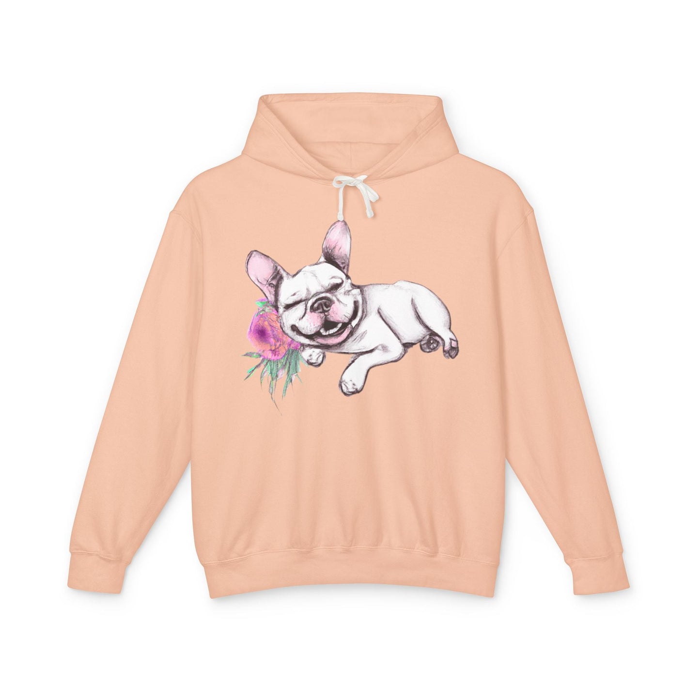 Frenchie with a Rose - WhimsyInkWear