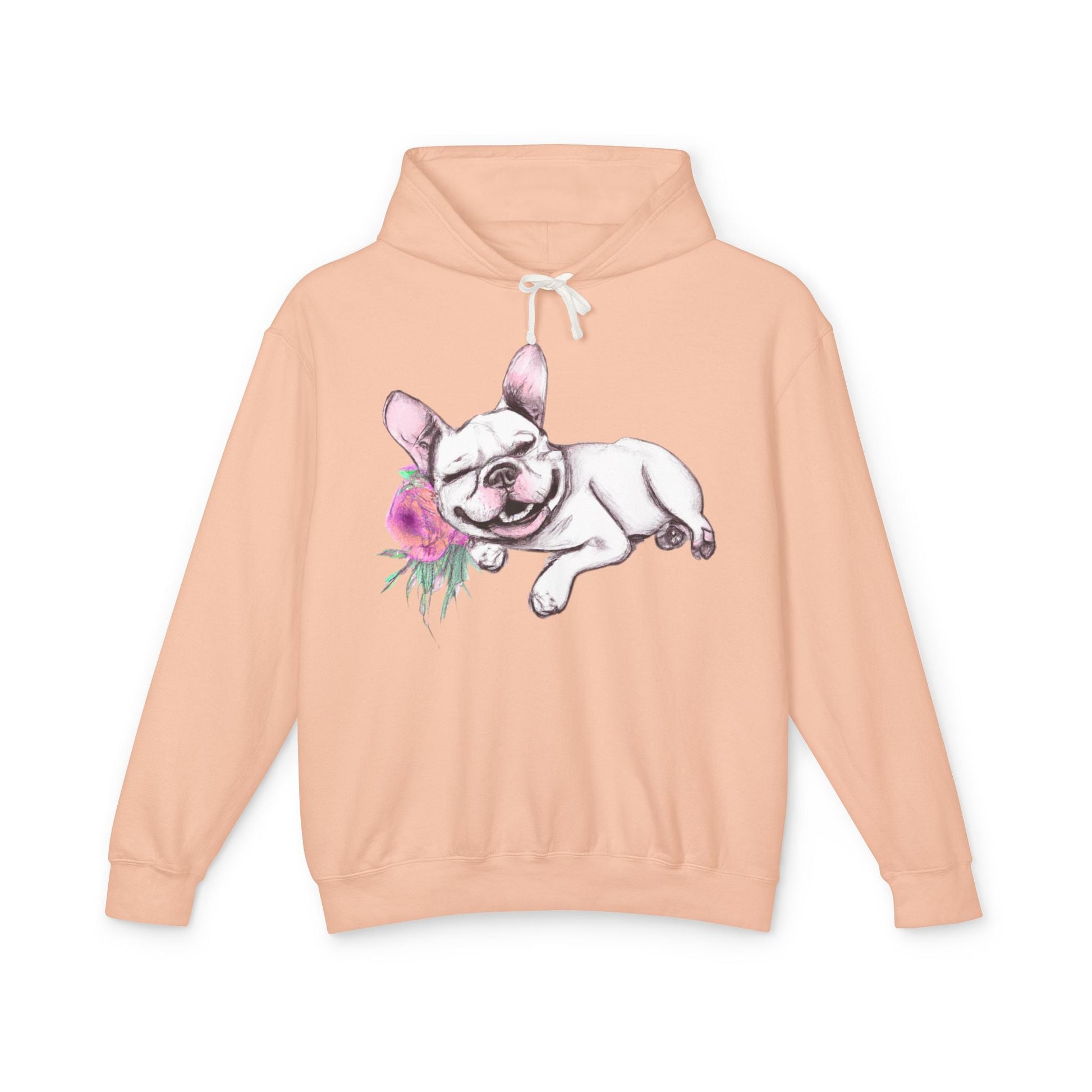 Frenchie with a Rose - WhimsyInkWear