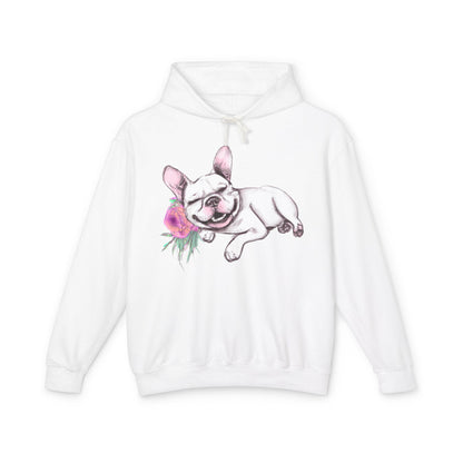 Frenchie with a Rose - WhimsyInkWear
