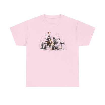 Frenchie with Lighted Tree - WhimsyInkWear