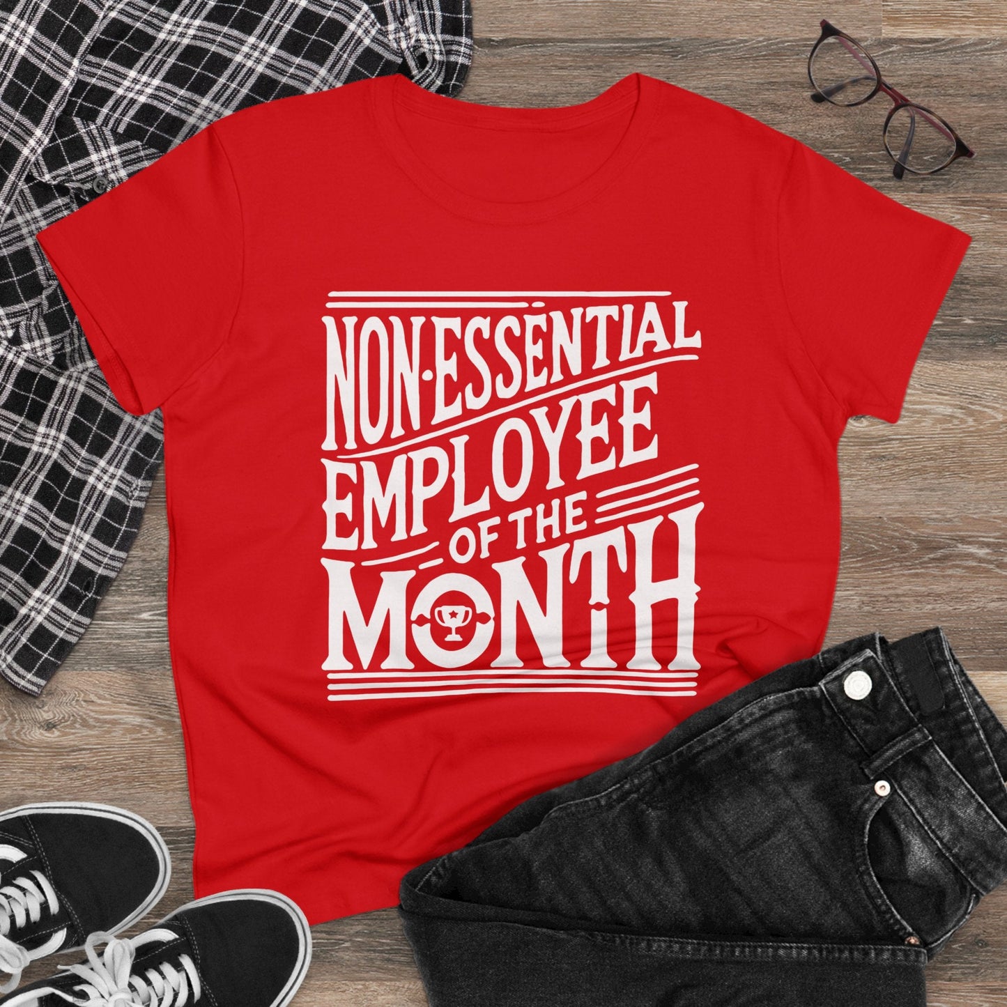 Funny Non - Essential Employee of the Month - WhimsyInkWear
