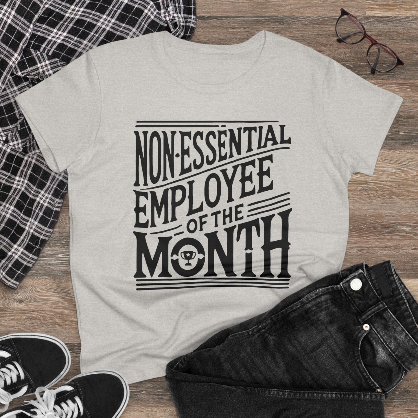 Funny Non - Essential Employee of the Month - WhimsyInkWear