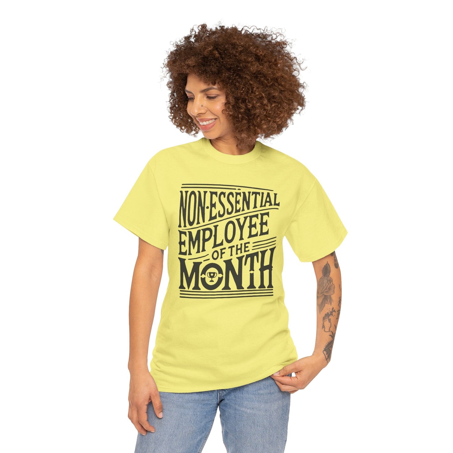 Funny Non - Essential Employee of the Month - WhimsyInkWear