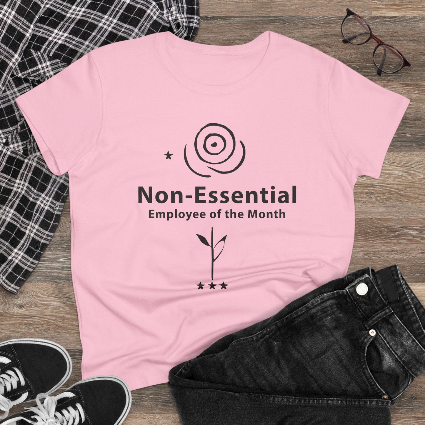 Funny Non - Essential Employee of the Month - WhimsyInkWear