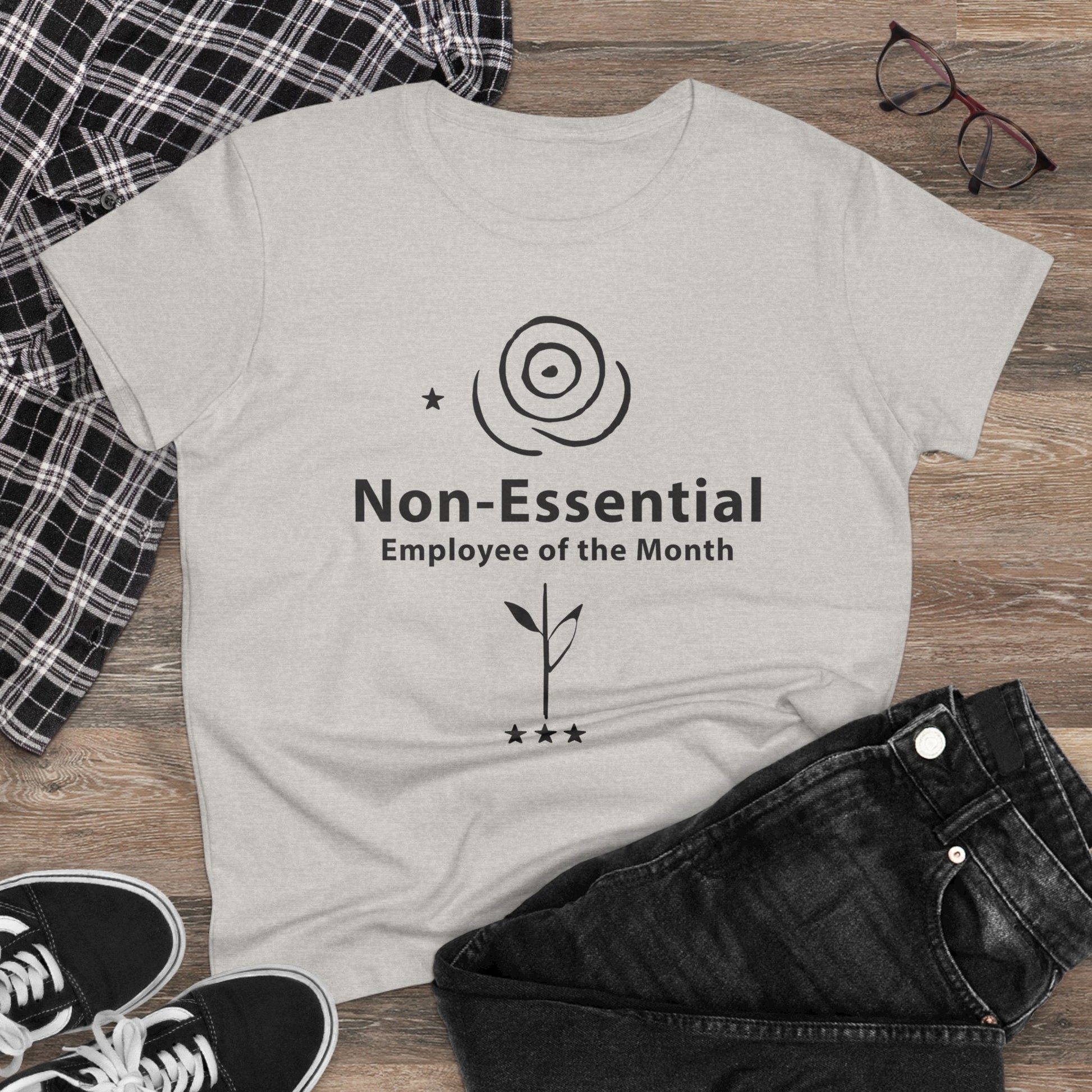 Funny Non - Essential Employee of the Month - WhimsyInkWear