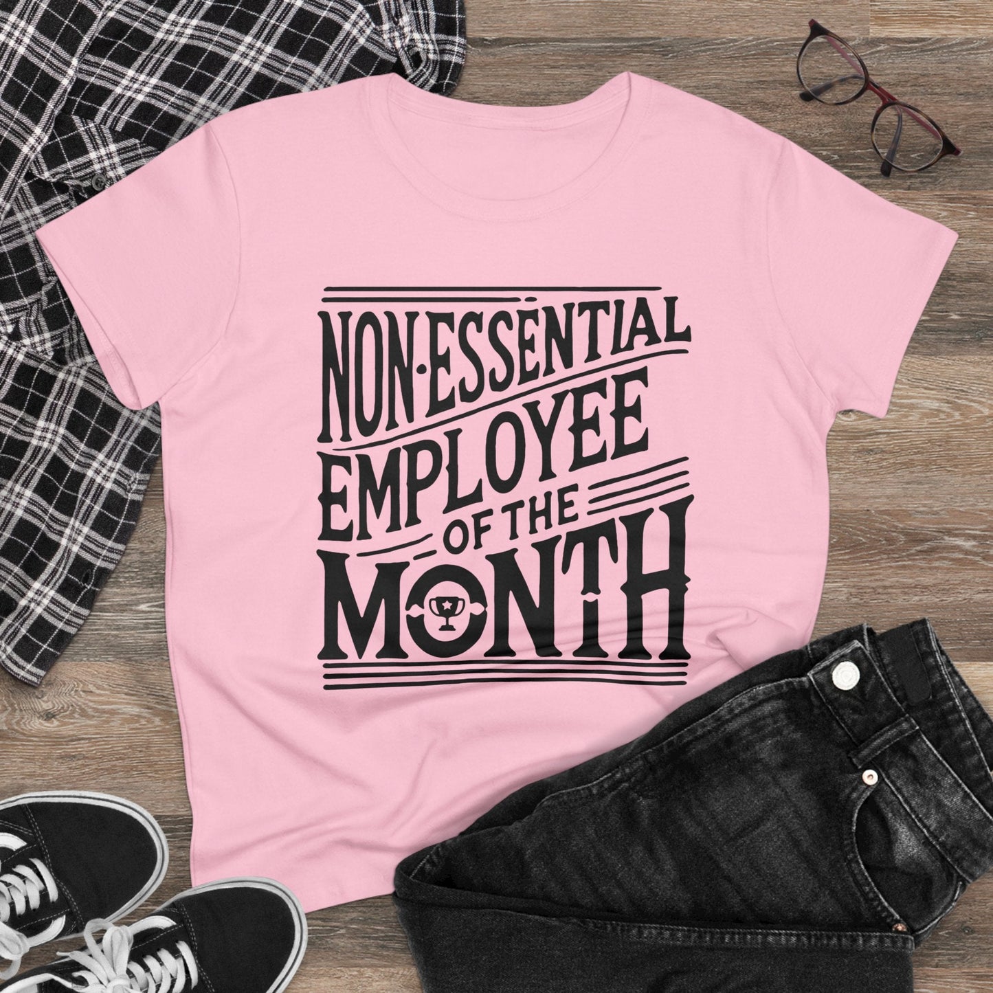 Funny Non - Essential Employee of the Month - WhimsyInkWear