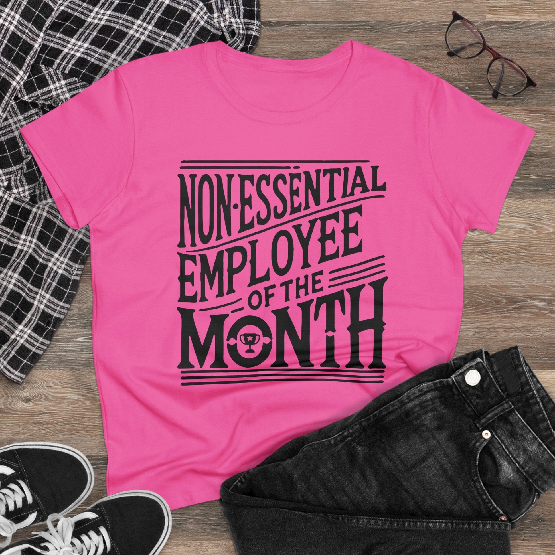 Funny Non - Essential Employee of the Month - WhimsyInkWear