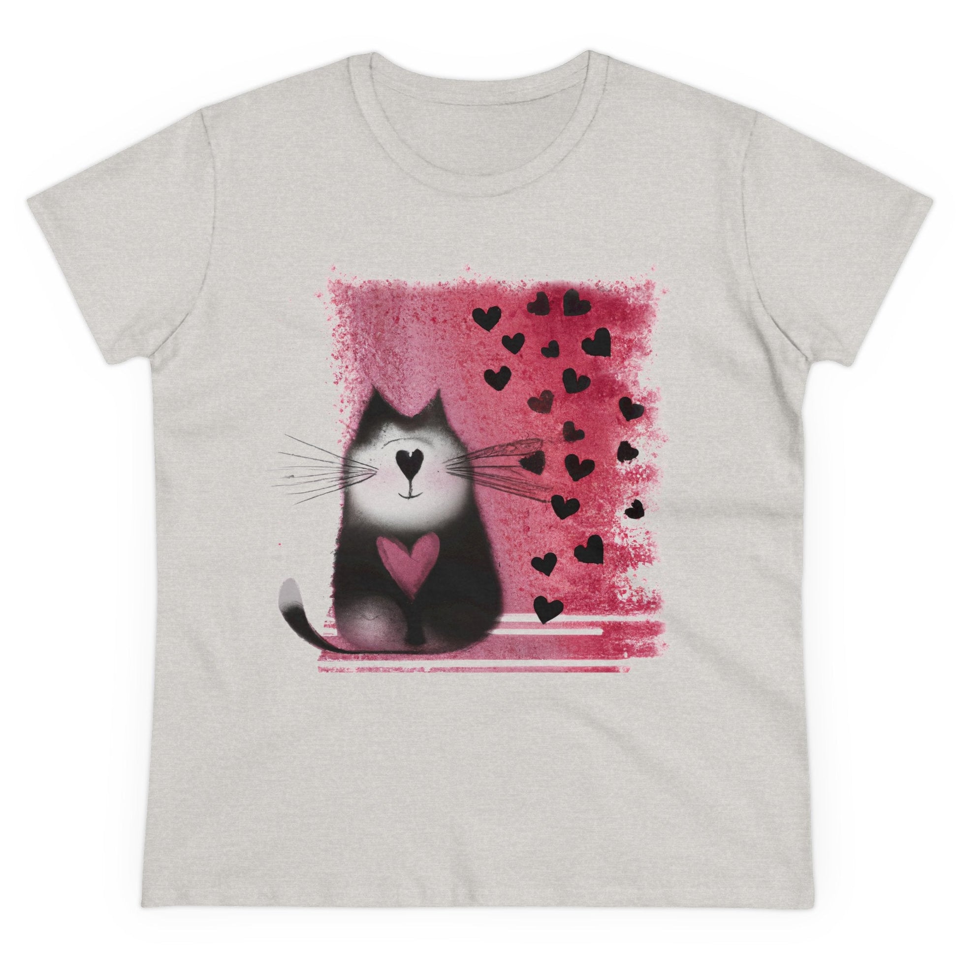 Kitty Heart Love - WhimsyInkWear