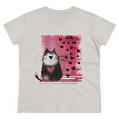 Kitty Heart Love - WhimsyInkWear