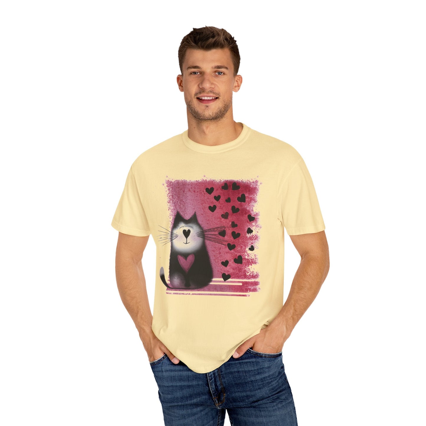 Kitty Heart Love - WhimsyInkWear
