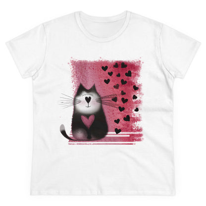 Kitty Heart Love - WhimsyInkWear