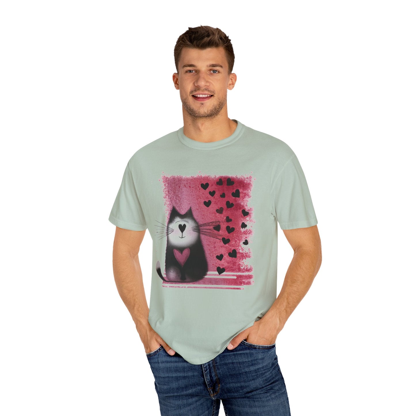 Kitty Heart Love - WhimsyInkWear