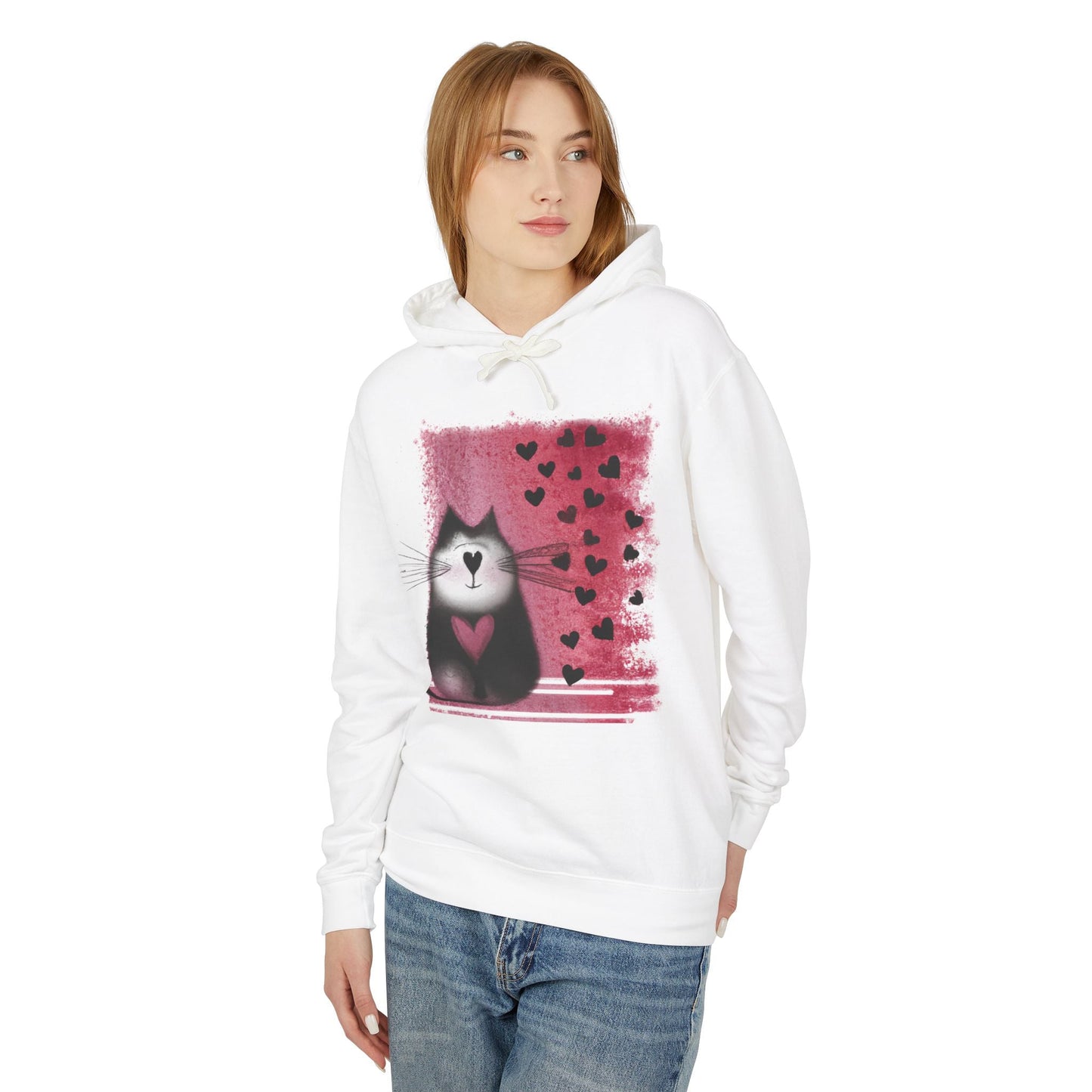 Kitty Heart Love - WhimsyInkWear
