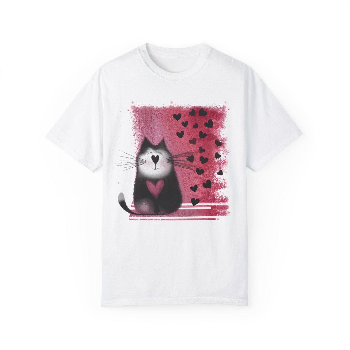 Kitty Heart Love - WhimsyInkWear