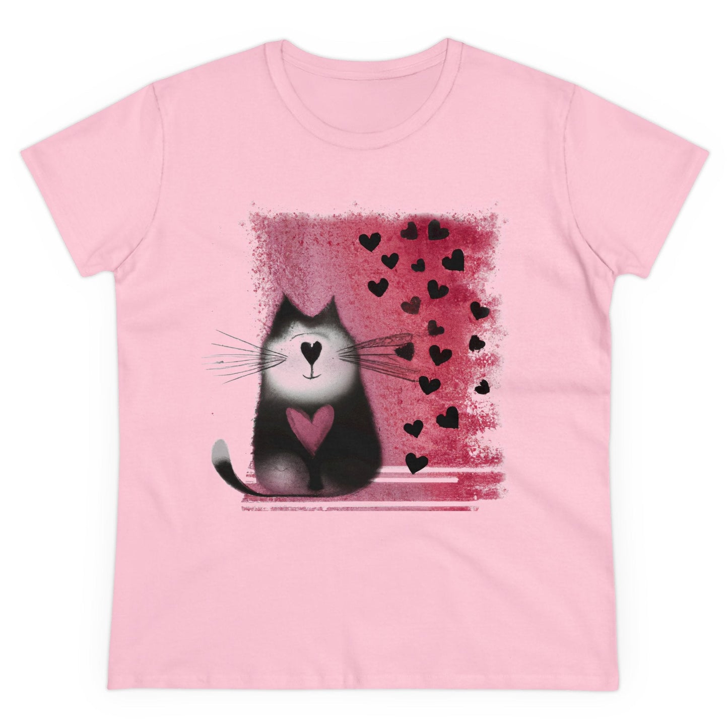 Kitty Heart Love - WhimsyInkWear