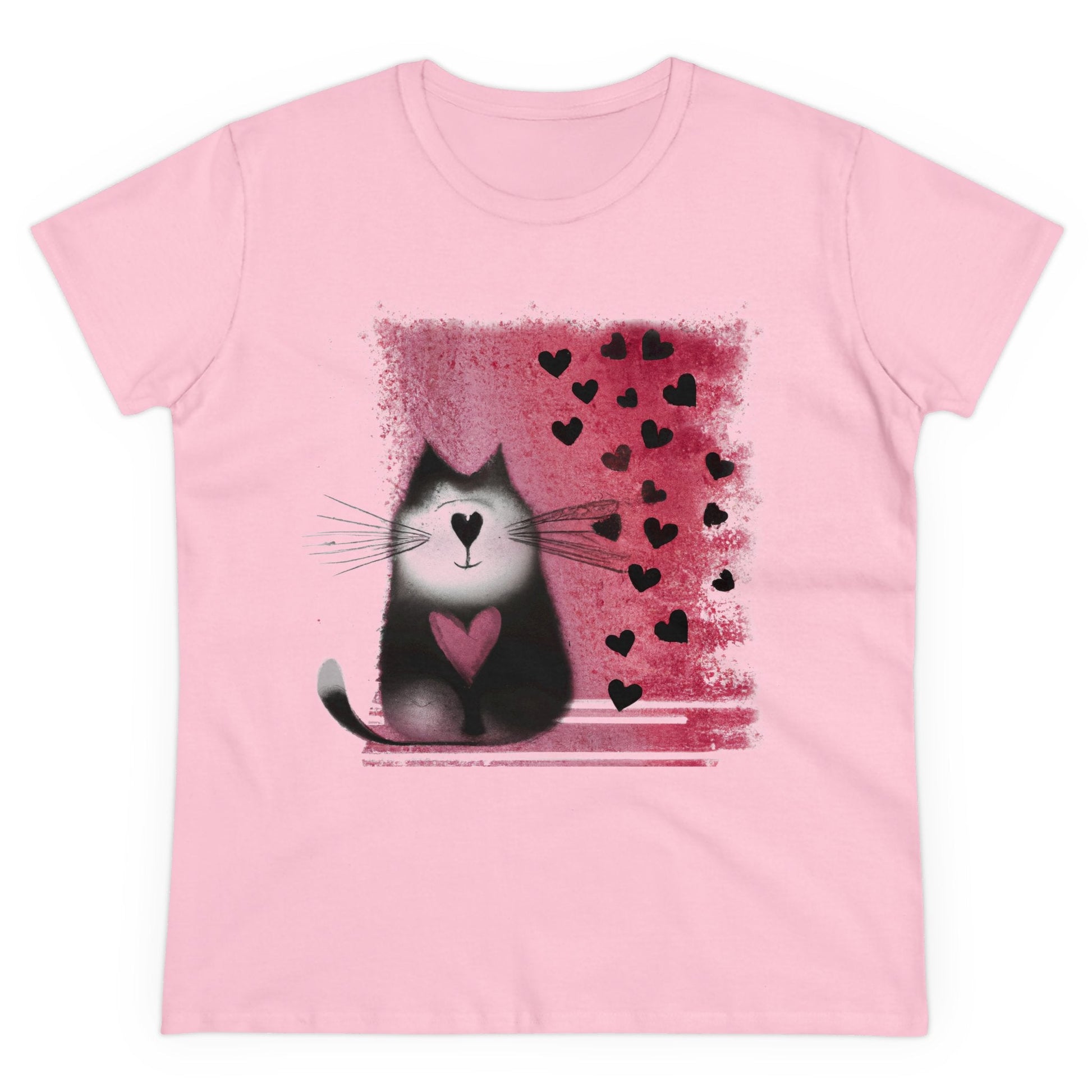Kitty Heart Love - WhimsyInkWear