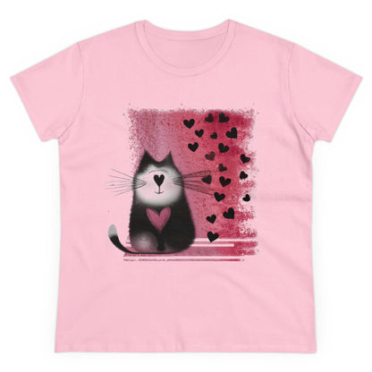Kitty Heart Love - WhimsyInkWear