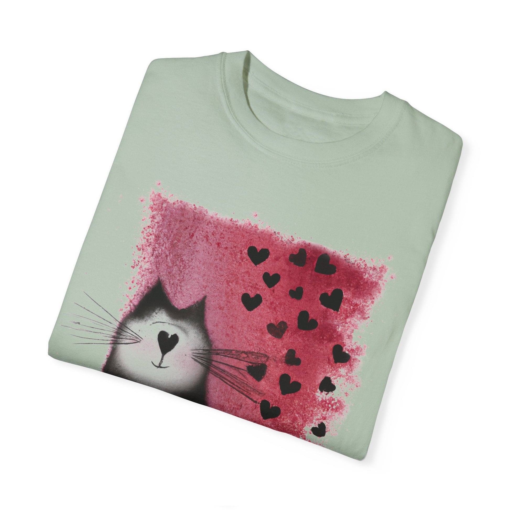 Kitty Heart Love - WhimsyInkWear