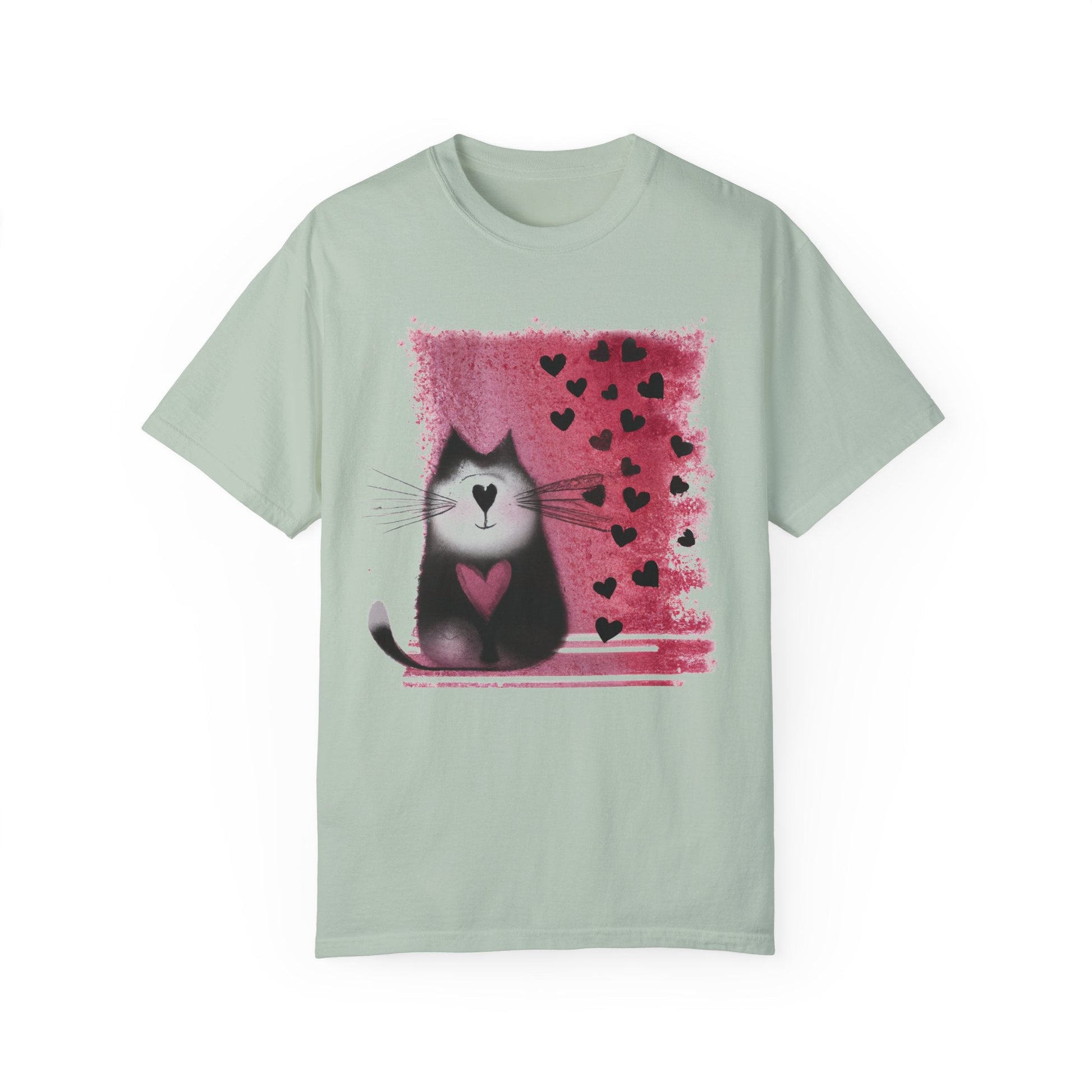 Kitty Heart Love - WhimsyInkWear