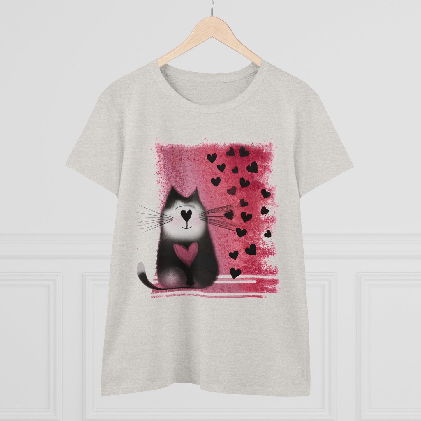 Kitty Heart Love - WhimsyInkWear