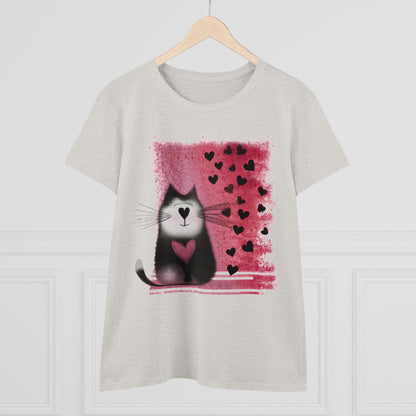 Kitty Heart Love - WhimsyInkWear