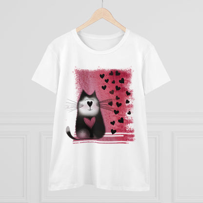 Kitty Heart Love - WhimsyInkWear