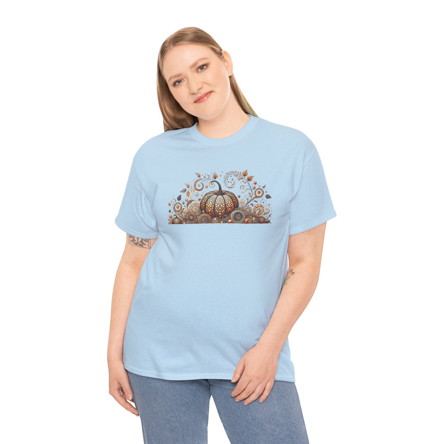 Mosaic Pumpkin Tee - WhimsyInkWear