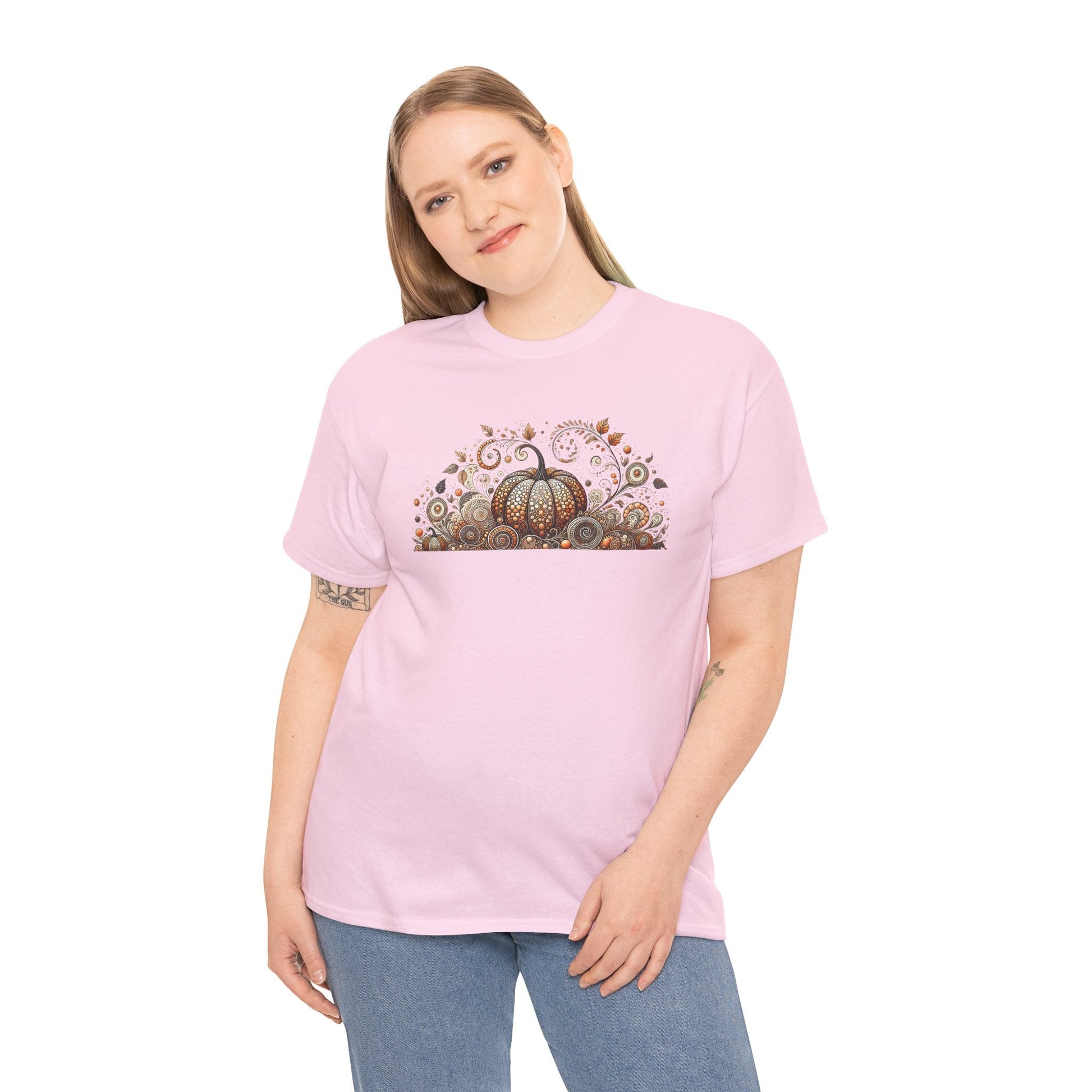 Mosaic Pumpkin Tee - WhimsyInkWear