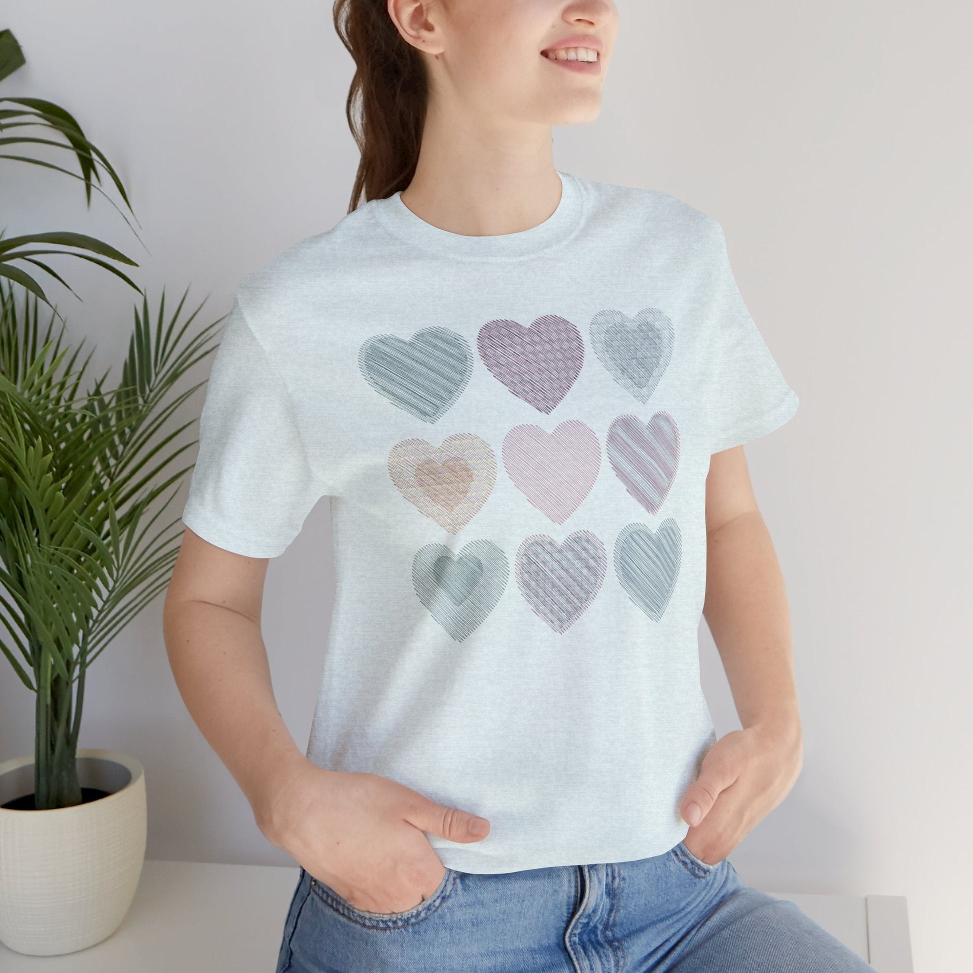 Nine Hearts Tee - WhimsyInkWear