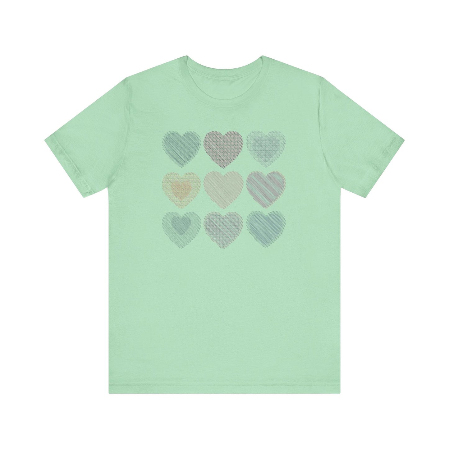 Nine Hearts Tee - WhimsyInkWear