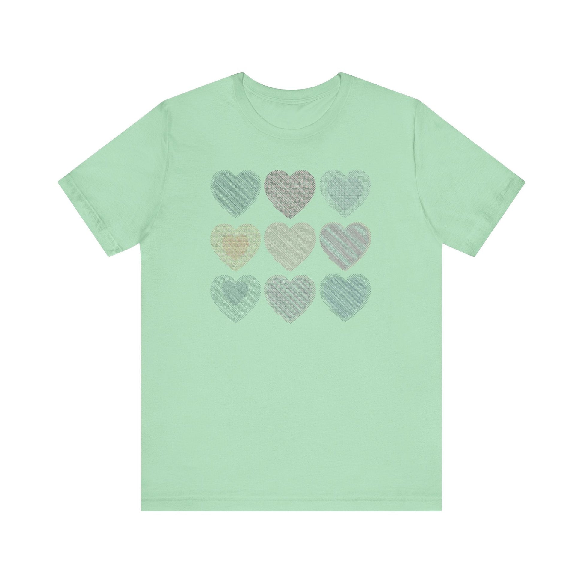 Nine Hearts Tee - WhimsyInkWear
