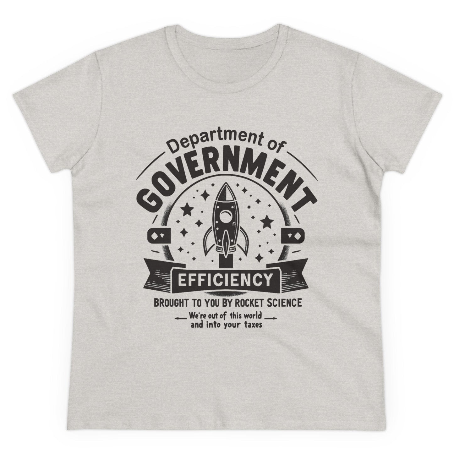 "Out of This World and Into Your Taxes" Political Humor T-Shirt - WhimsyInkWear