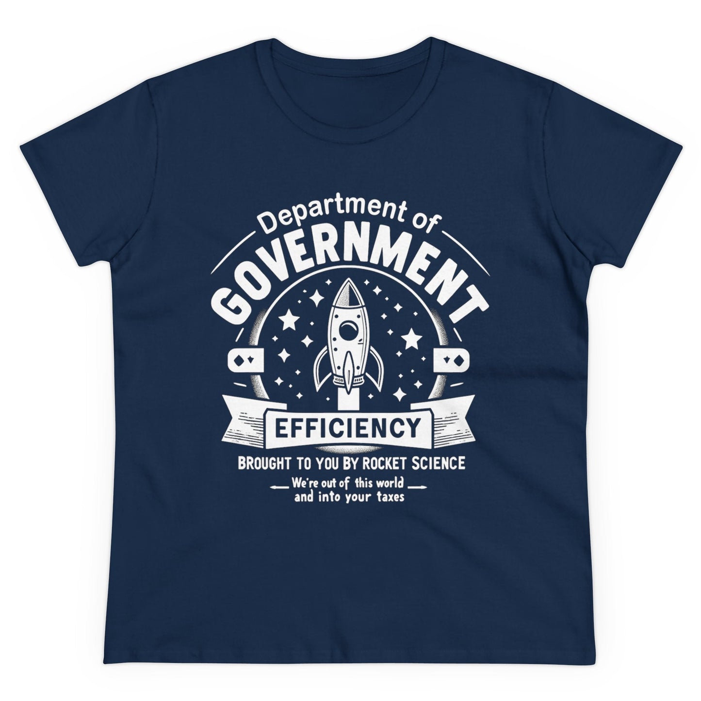 "Out of This World and Into Your Taxes" Political Humor T-Shirt - WhimsyInkWear