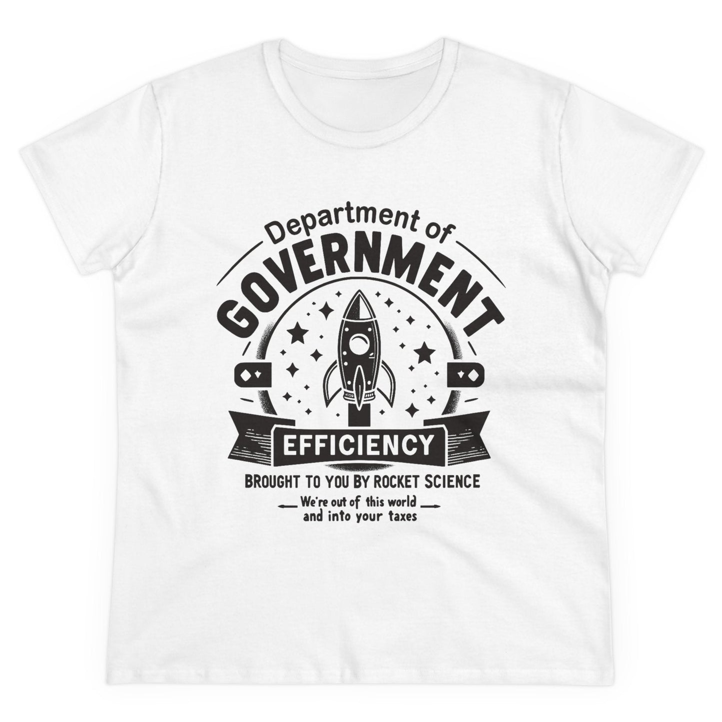 "Out of This World and Into Your Taxes" Political Humor T-Shirt - WhimsyInkWear