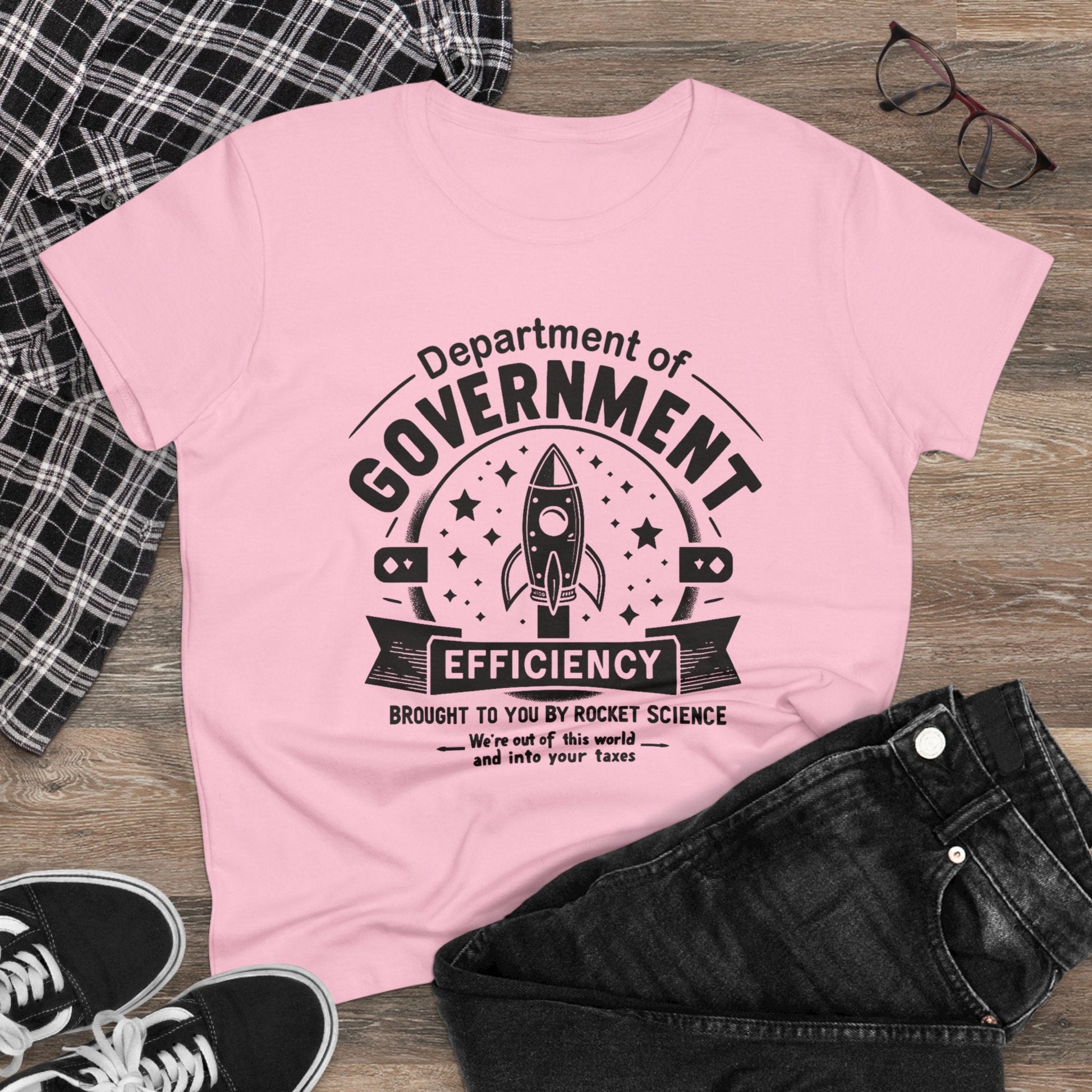 "Out of This World and Into Your Taxes" Political Humor T-Shirt - WhimsyInkWear