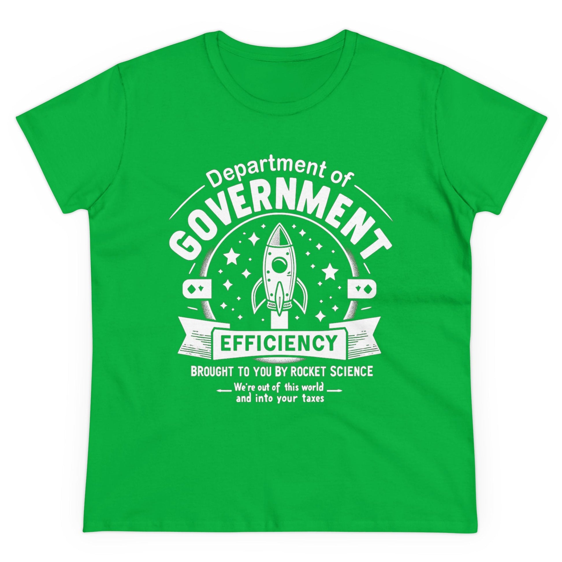 "Out of This World and Into Your Taxes" Political Humor T-Shirt - WhimsyInkWear