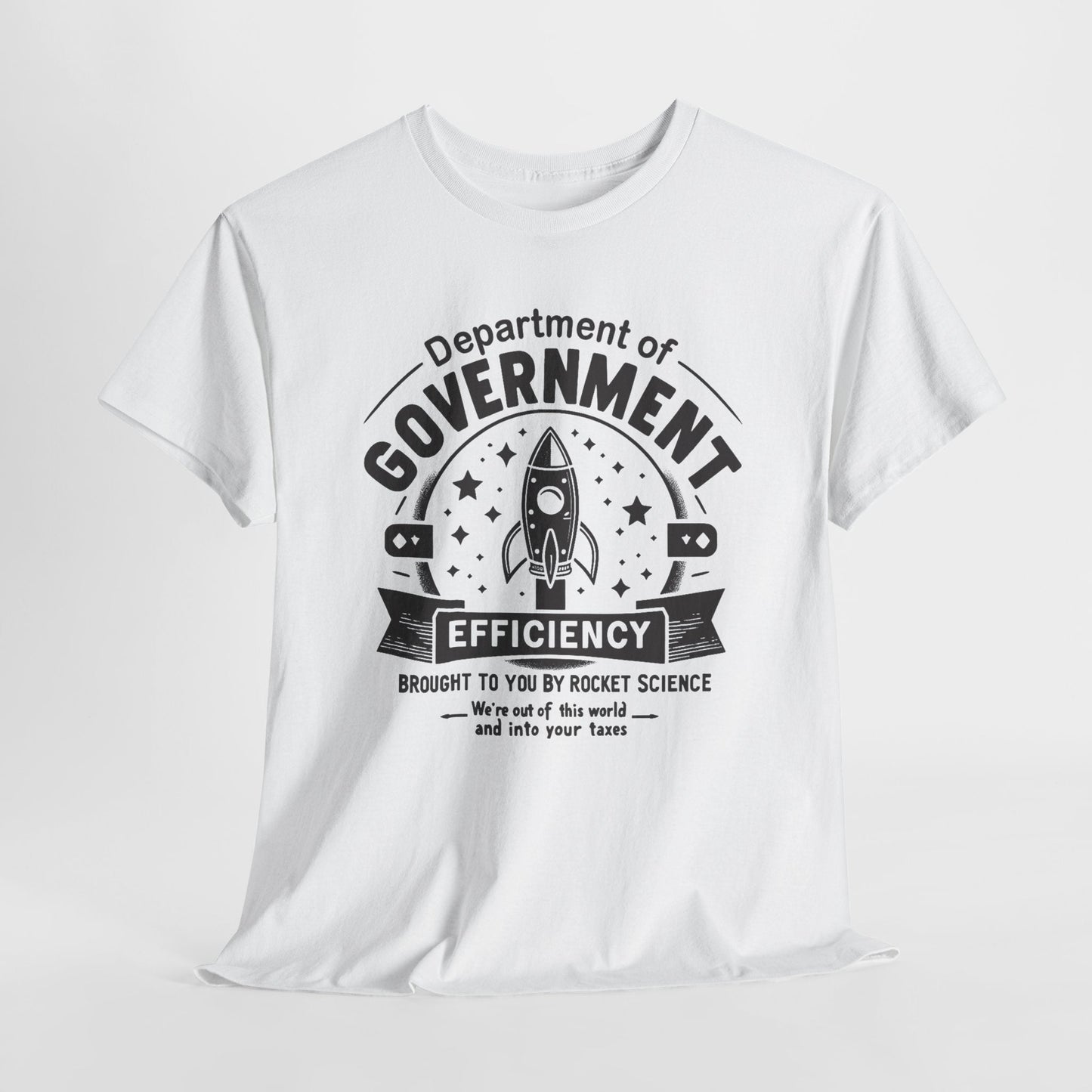 "Out of This World and Into Your Taxes" Political Humor T-Shirt - WhimsyInkWear