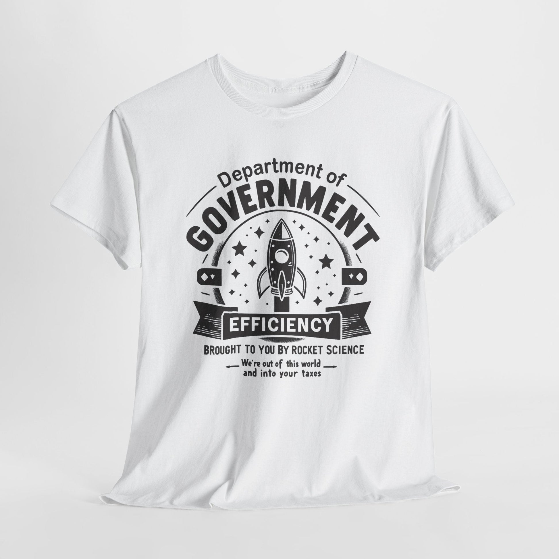 "Out of This World and Into Your Taxes" Political Humor T-Shirt - WhimsyInkWear