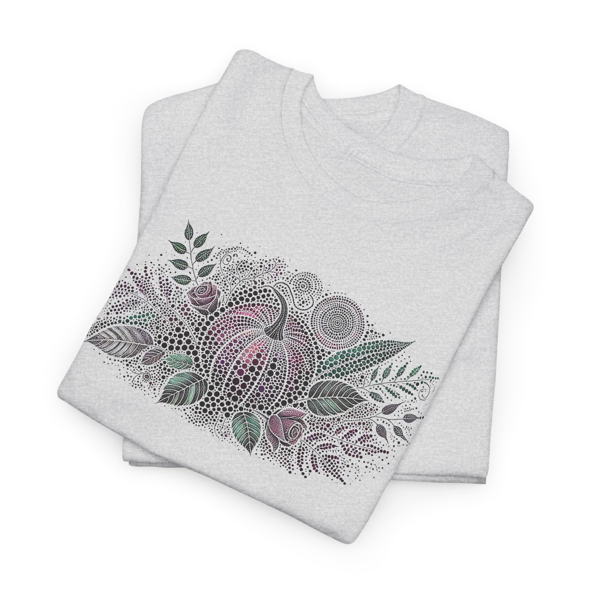 Pumpkin and Roses Tee - WhimsyInkWear