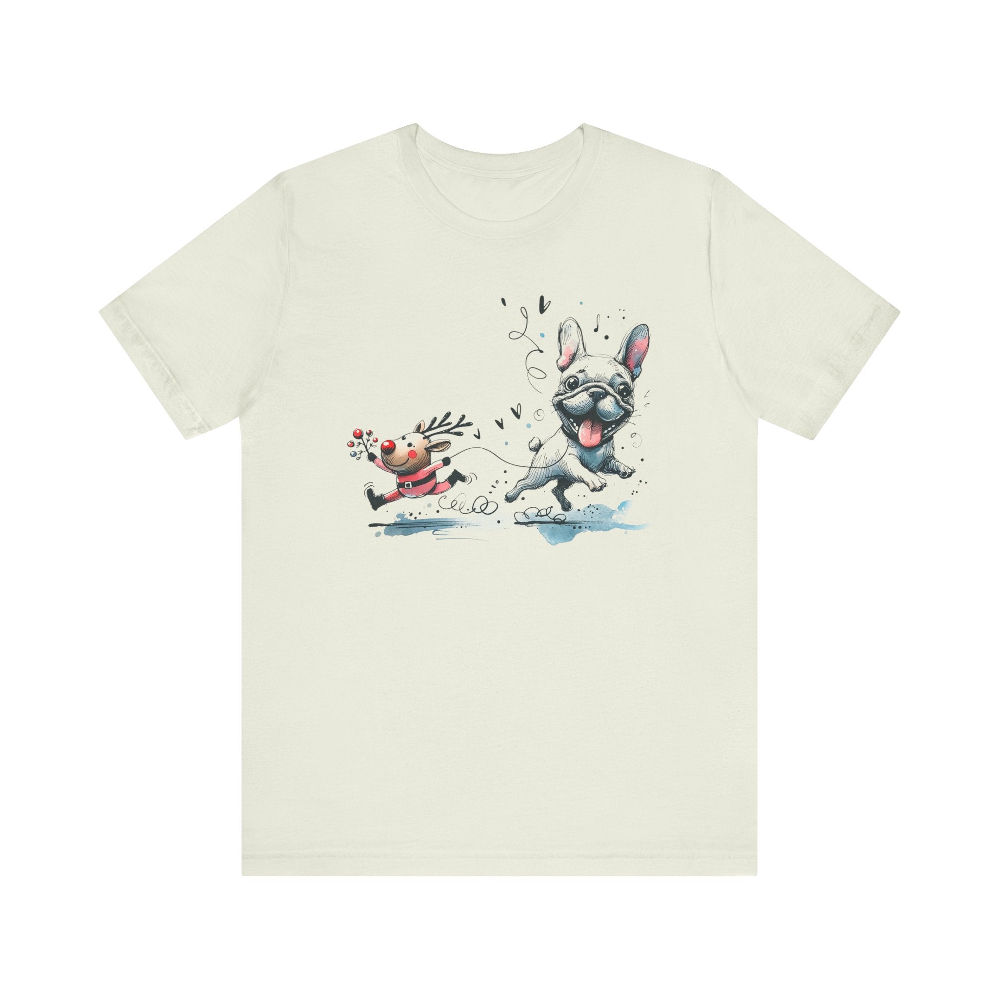 Rudolph and Frenchie Christmas
