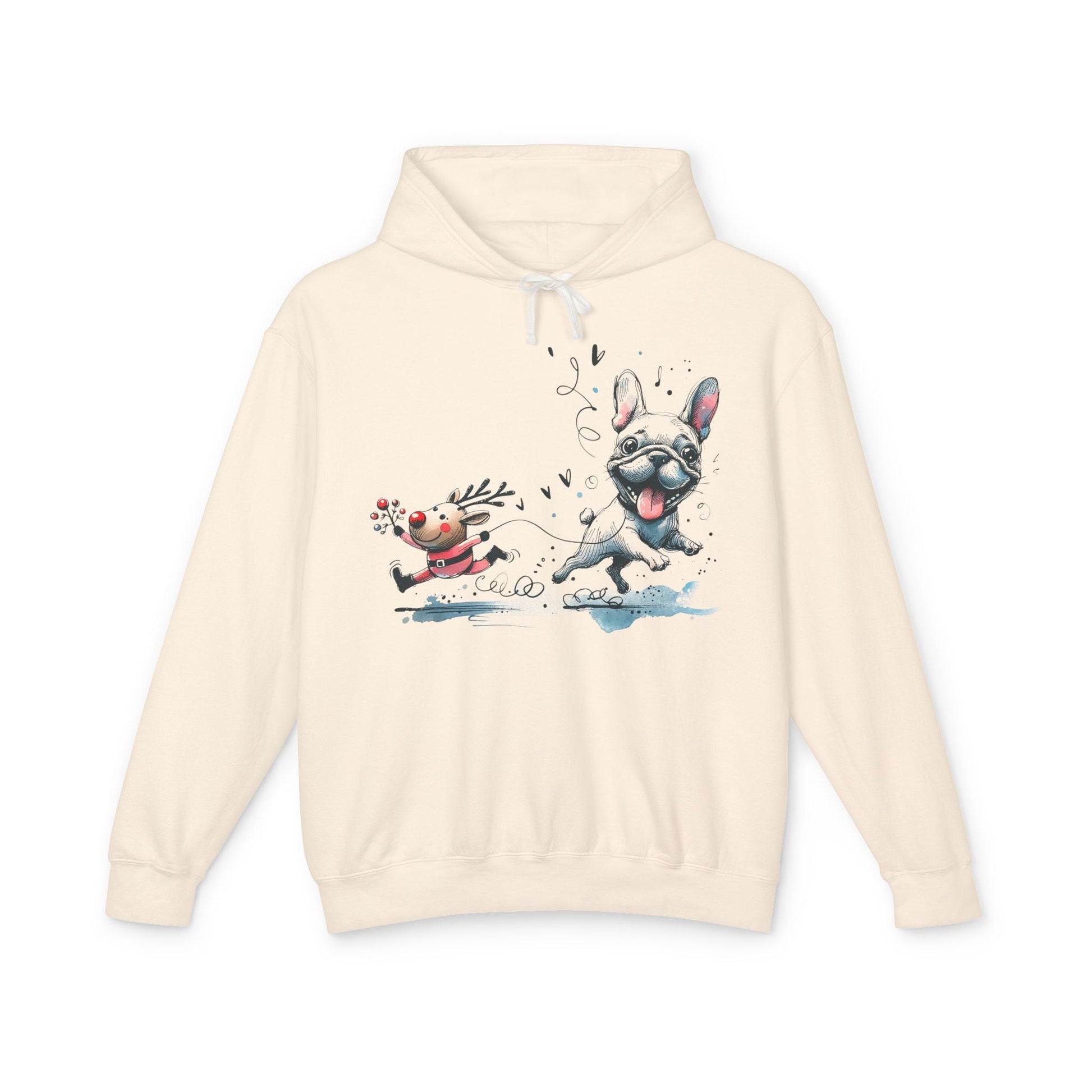 Rudolph and Frenchie Christmas - WhimsyInkWear