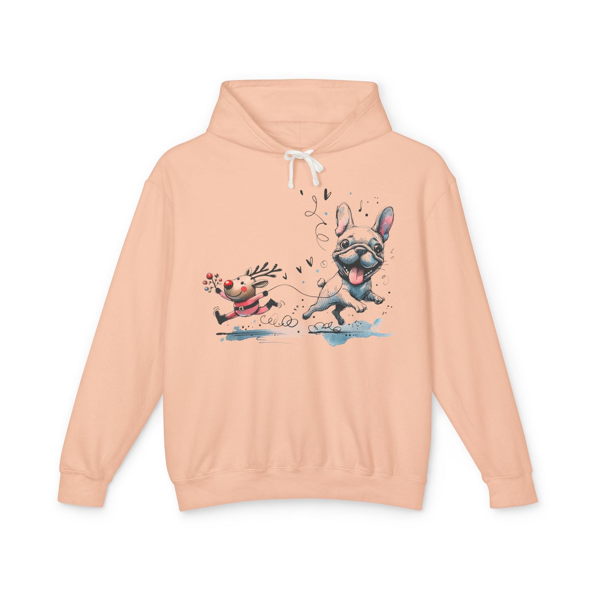 Rudolph and Frenchie Christmas - WhimsyInkWear