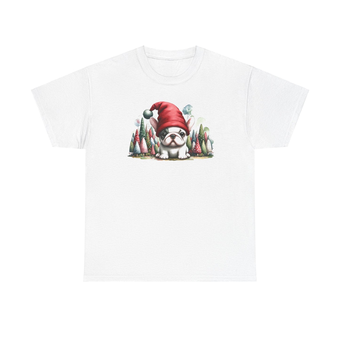 Santa Baby Frenchie Tee - WhimsyInkWear