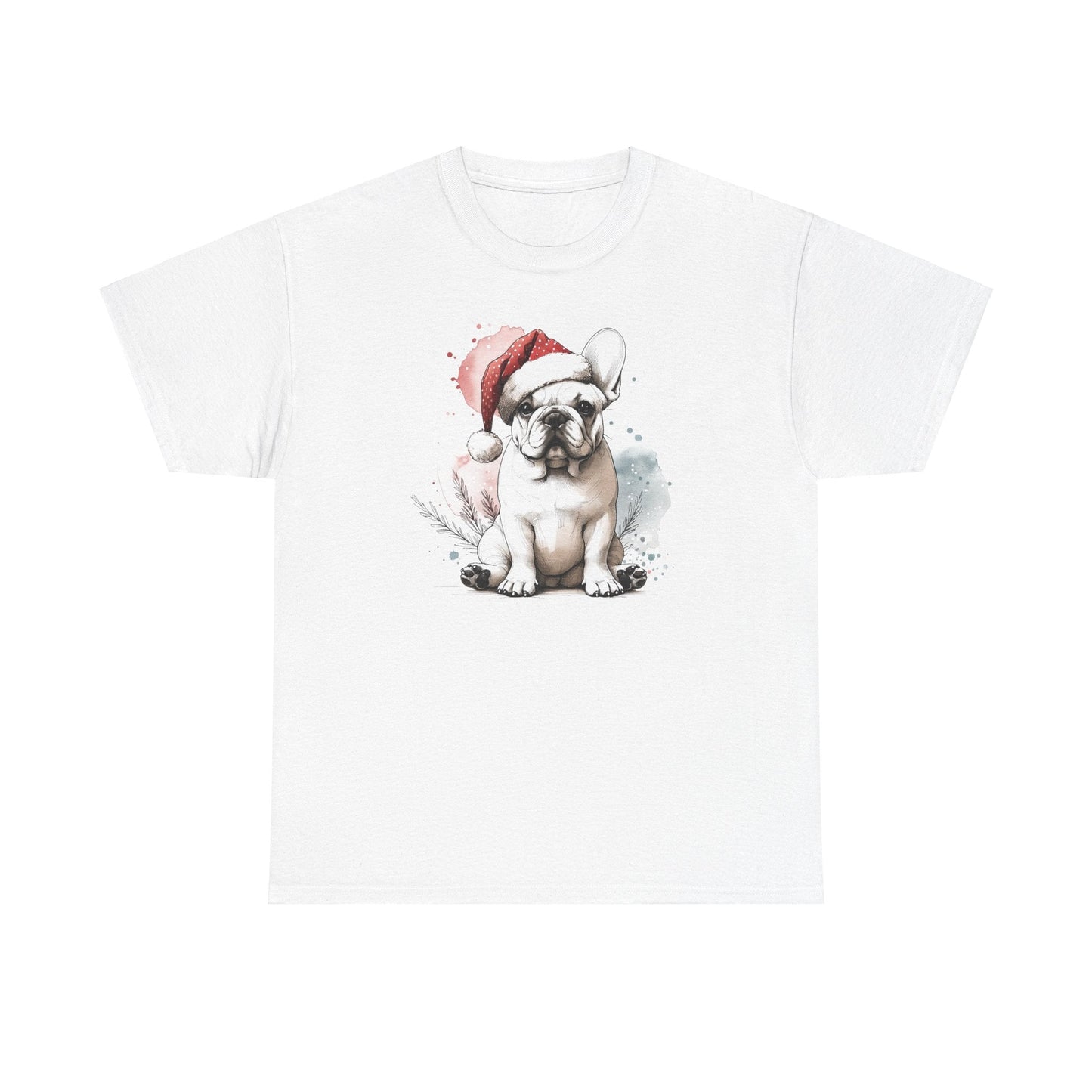 Santa Frenchie Tee - WhimsyInkWear